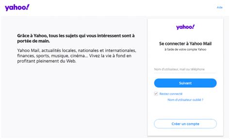Tuto Connexion Yahoo Mail Se Connecter à Sa Boite Ymail