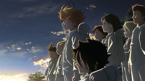 Wallpaper Yakusoku No Neverland Ray The Promised Neverland Emma The