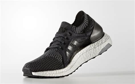 Womens Adidas Ultra Boost X Black Cool Sneakers