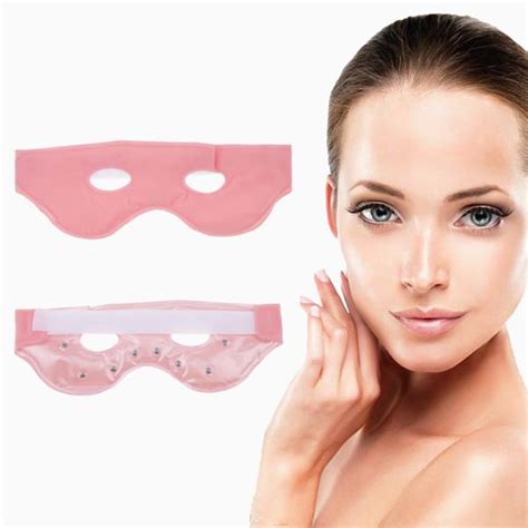 Buy Tourmaline Magnetic Therapy Eye Massager Mask Cold Compress Eye Mask Magnet Goggles Anti