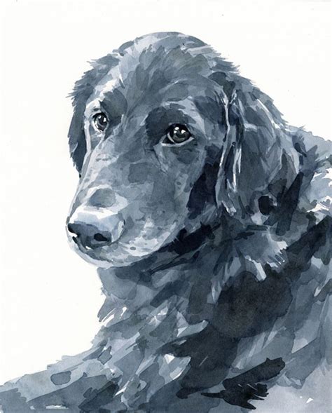 Pin By Dog Portraits On Watercolor Dog Art Watercolor Dog Watercolor