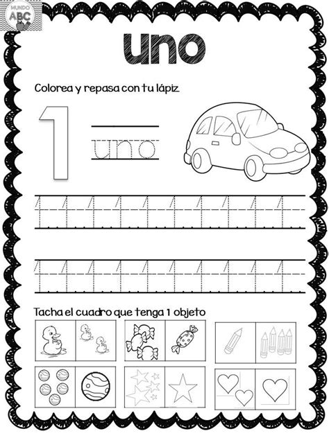 Actividades Para Trabajar Los Numeros En Preescolar Kulturaupice