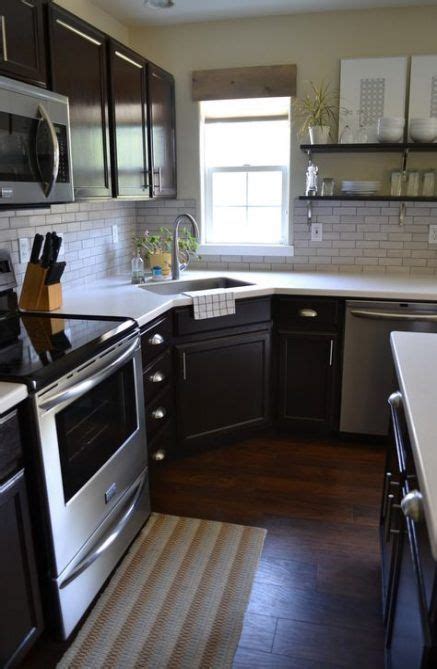 Other trending colors in matte countertops for 2020 are black, white, and marbled grey and white. Trendy kitchen sink corner woods 68+ ideas | Kitchen ...