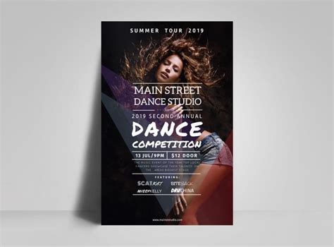 Main Street Dance Competition Poster Template Make Sure This Years