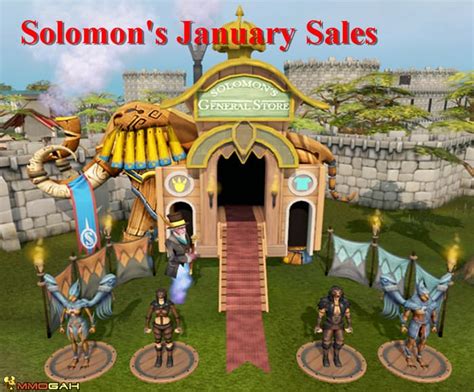 RuneScape: Solomon's January Sales
