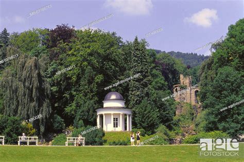 Germany Hesse Kassel Mountain Park Wilhelm Height Apollo Temples