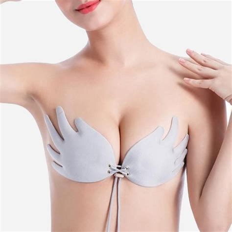 Hand Shape Adhesive Strapless Bra