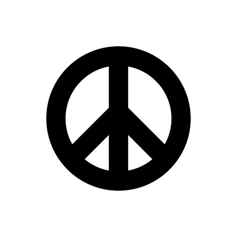 Peace symbol PNG