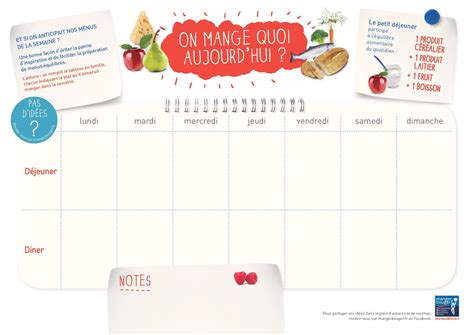 Dans cet article, je vous propose de télécharger des planner (ou planificateur) gratuitement pour une organisation au top. Semainier repas vierge via Recettesbox.com | Planning ...