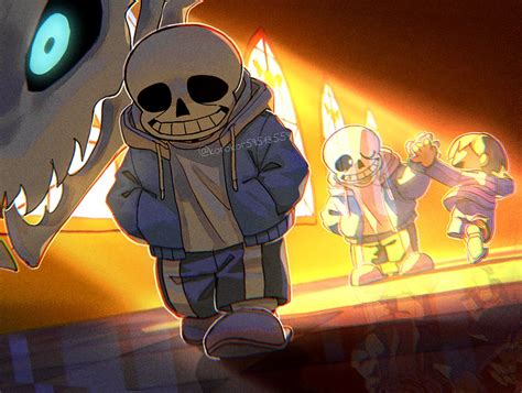 Sans And Chara Undertale Drawn By Korokor Danbooru