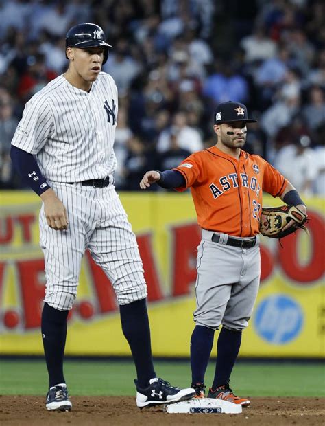 The Back And Forth Battle Of Jose Altuve Aaron Judge