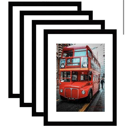 Best 11x14 Picture Frames-black (4 Pack) for sale in Clarington