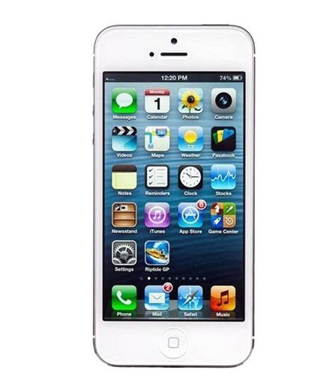 Apple Iphone 5 16gb White Mobile Phones Online At Low Prices Snapdeal