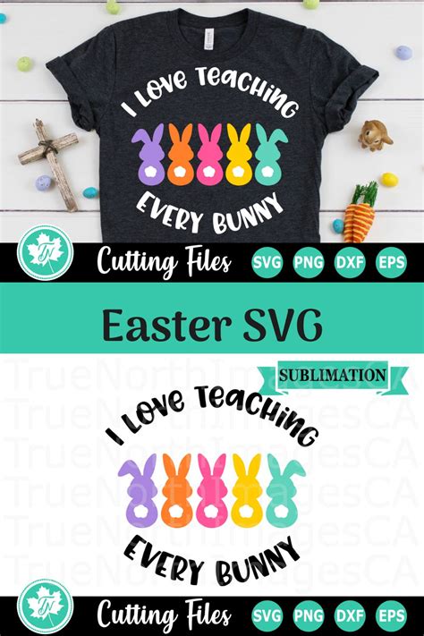 Download Easter SVG | Teacher SVG | I Love Teaching Every Bunny (481044) | Cut Files | Design Bundles