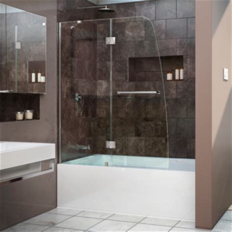 The clear glass gives almost all of the benefits that come with a regular shower door with the. Tub DOORS, Tub Screens, Tub glass doors, tub frameless doors