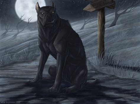 The Black Dog By Brynn Metheney For Fantasy Flight Games Creature