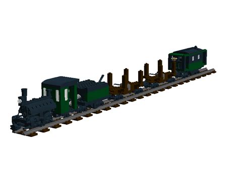 Lego Narrow Gauge Steam Locomotive