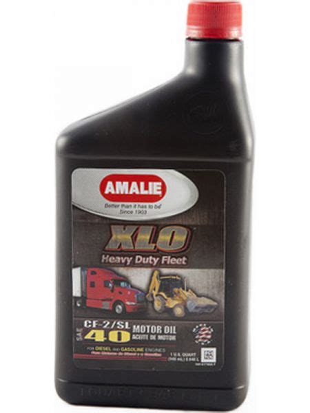 Buy Amalie Xlo Heavy Duty Fleet 40w Oil 1 Quart 61746 56 Online Rolan