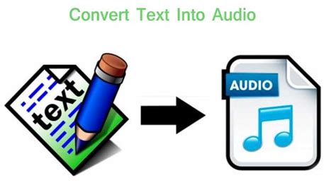 The work around would be to play the audio file and capture it on playback, i suppose. How to convert Text into Audio with notepad - Text to speech