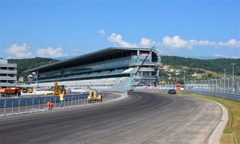 Sochi Formula 1 Circuit Two Months Before The First Grand Prix Of