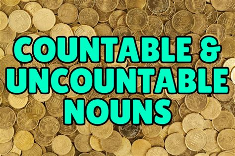 Countable And Uncountable Nouns Espresso English