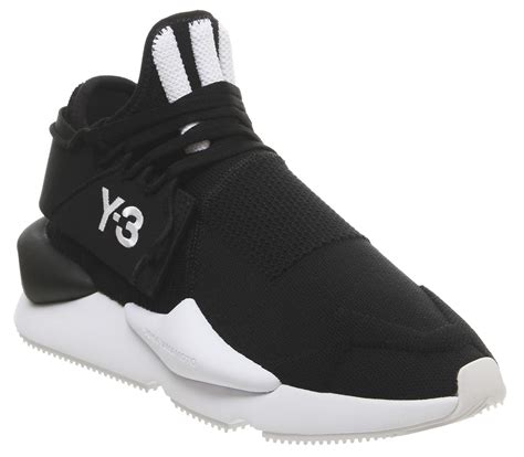 Adidas Y3 Y3 Kaiwa Knit Trainers Black White His Trainers