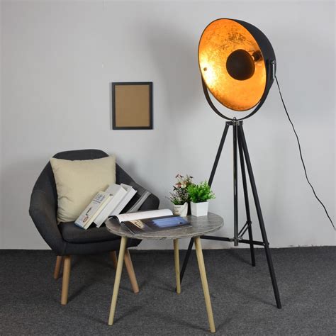 Tustin tripod lamp by designer carolyn kinder. Tripod Cinema Floor Lamp | Floor Lamps