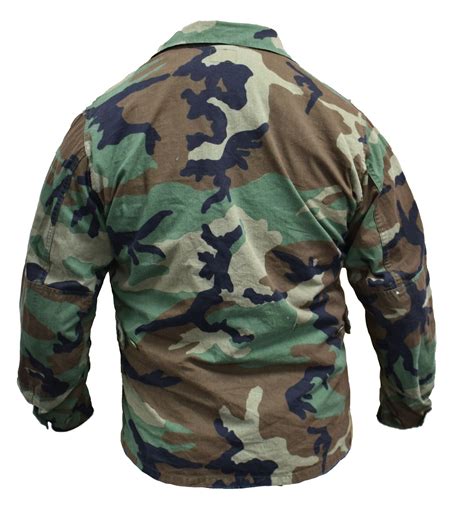 Us Military Woodland Bdu Camo Jacket