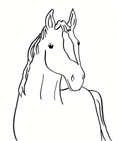 The site owner hides the web page description. Horse Coloring Page - Art Starts