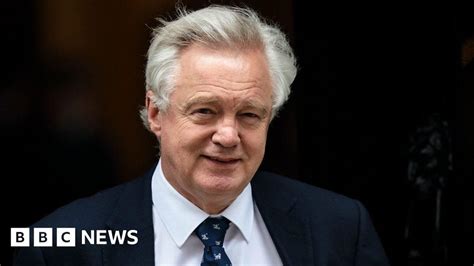 ‘david Davis Should Not Resign Ex Brexit Minister Bbc News