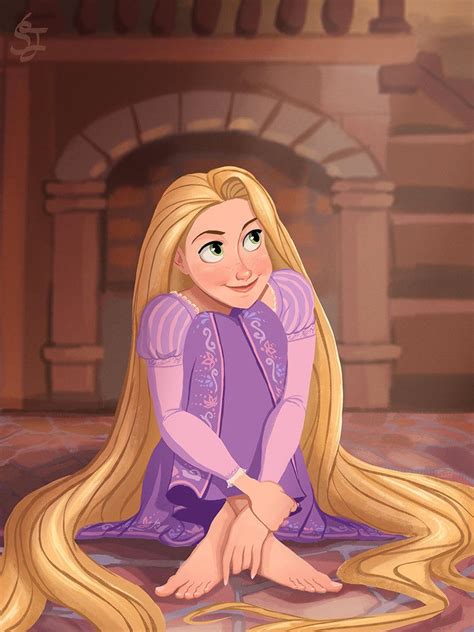 Rapunzel Dreaming Rapunzel Disney Tangled Disney Art