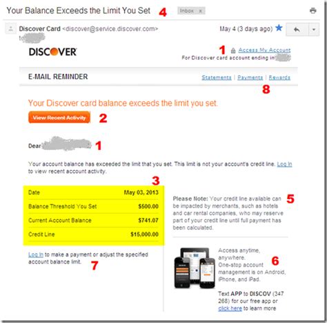 A subsequent innovation was cashback bonus on purchases. Discover Card's Email Balance Alert is a Thing of Beauty ...
