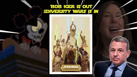Bob Iger Is Out Diversity Wars Is In│star Wars Will Be More Woke From