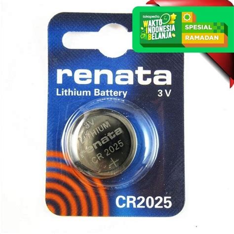 Jual Original Renata Baterai Cr V Battery Batre Batrei Kancing