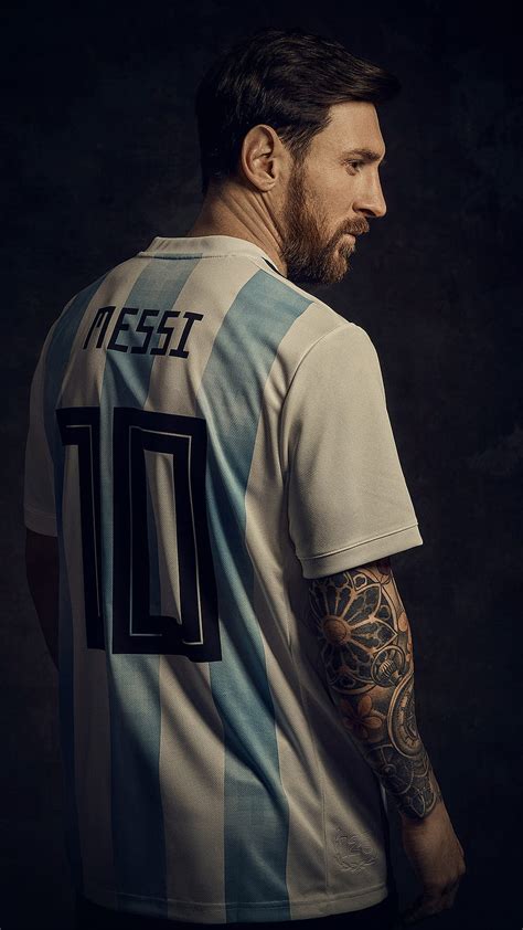 Messi Number 10 Jersey Football Player Hd Phone Wallpaper Pxfuel