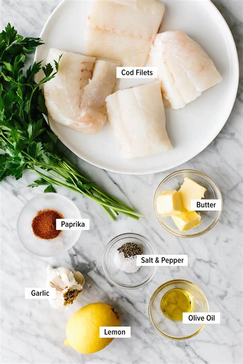 Garlic Herb Baked Cod Downshiftology