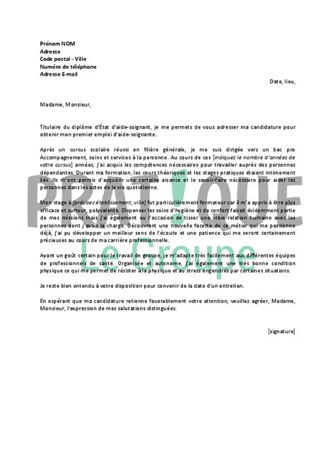 Voici ci dessous une lettre de motivation pour travailler dans ce secteur d'activité. Lettre de motivation auxiliaire de vie débutant - laboite ...