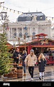 Opera House Christmas market, Zurich, Switzerland Stock Photo - Alamy