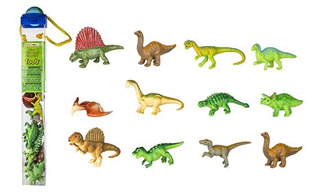 Safari Ltd Dinos Toob Set Of 14 Prehistoric Figurines Discover The