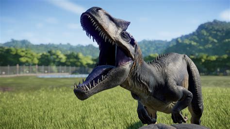 Allosaurus Battle At Big Rock At Jurassic World Evolution Nexus Mods And Community