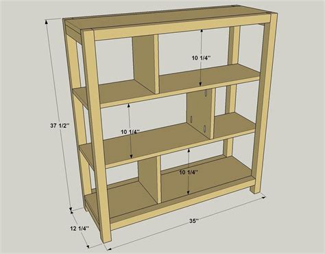 Easy To Build Bookcase Bookshelves Diy Bookcase