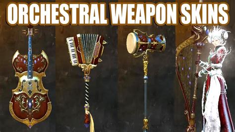 Orchestral Weapon Skins Guild Wars 2 Youtube