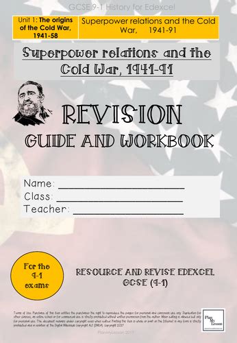 Edexcel Gcse 9 1 Superpower Relations And The Cold War 1941 91 Unit 1