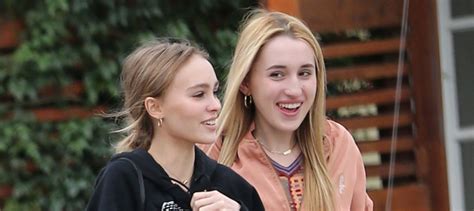 Lily Rose Depp Grabs Lunch With Harley Quinn Smith And Ash Stymest Harley Quinn Smith Lily Rose