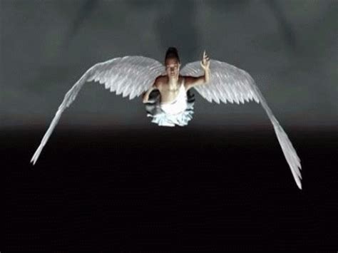 Flapping Angel Wings Gif