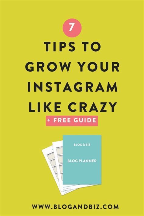 7 Tips To Grow Your Instagram Like Crazy These Are Great Instagram