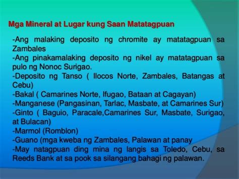 Ang Mga Likas Na Yaman Sa Pilipinas Mobile Legends