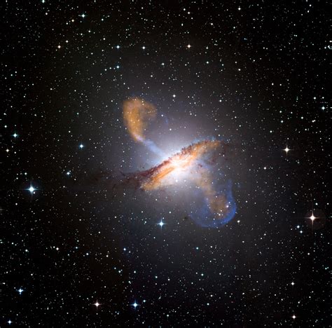 Spectacular New View Of A Supermassive Black Holes Power In Centaurus