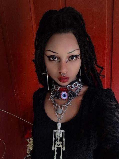 Black Goths Instagram Vampology Black Goth Afro Punk Fashion