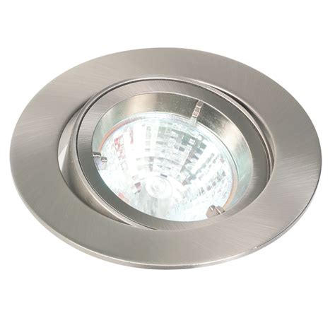 Led spotlight with gu10 base and lamps in osram brand. GU10 Die Cast Ceiling Spotlight - Tilt